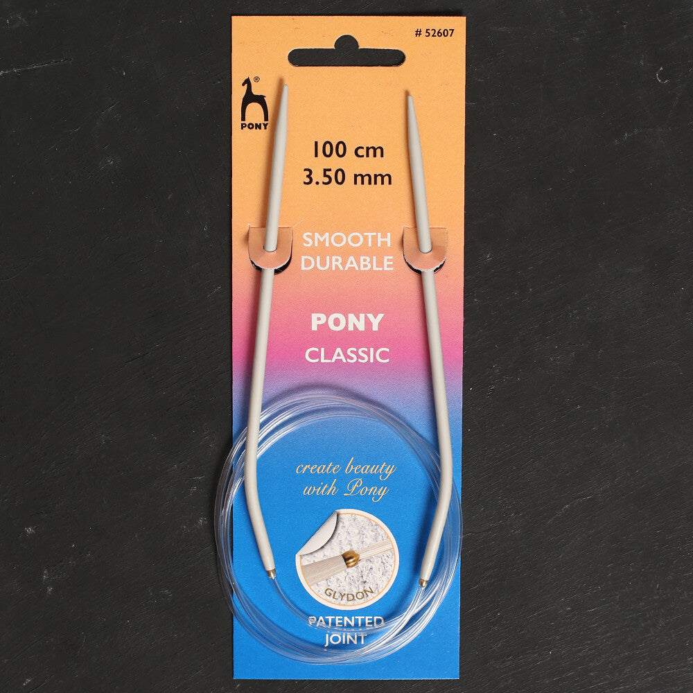 Pony 3.5 mm 100 cm Glydon Bağlantılı Alüminyum Misinalı Şiş - 52607
